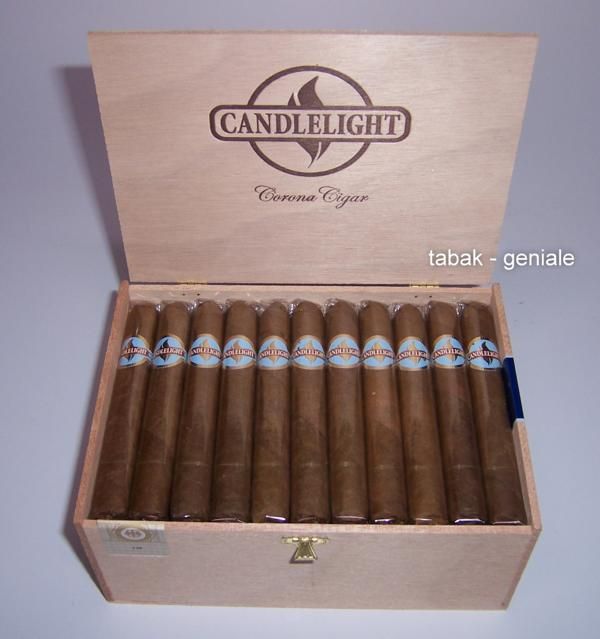 Candlelight Sumatra 25er Holzkiste Corona   Format