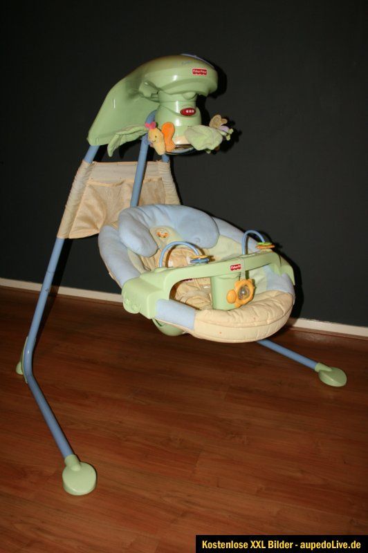 Tolle Fisher Price PAPASAN Babyschaukel   Guter Zustand