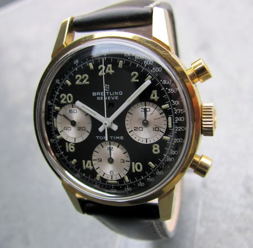 Top Time vergoldet 24 Std. Cosmonaut Chrono Ref.810 Top Zustand