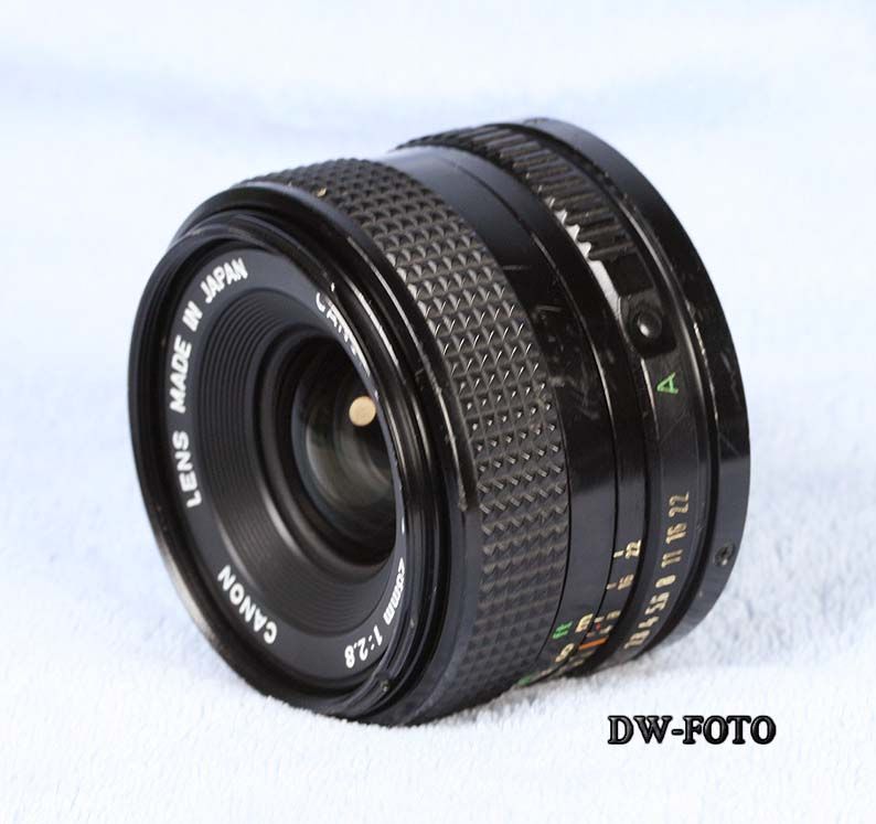 Canon Lens FD 28 mm 2,8 Weitwinkel Objektiv für Canon FD