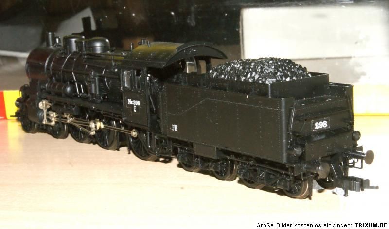 Fleischmann 4161  Dampflokomotive 298 der DSB Epoche III / OVP