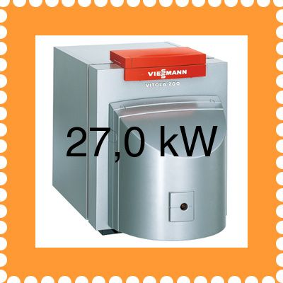 VIESSMANN Vitola 200 27 kW Öl Heizwertkessel Öl Heizung