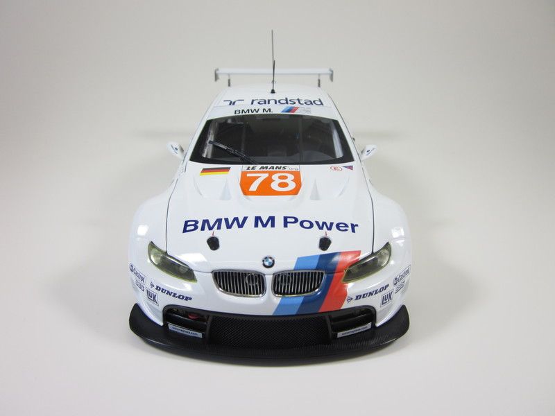 BMW Motorsport M3 GT2 E92 Rennversion weiß 118 Minichamps Nr. 78 NEU