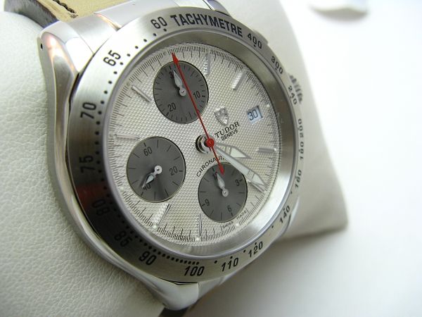 842 Tudor Chronautic Chronograph Edelstahl Herrenuhr Herren Ref