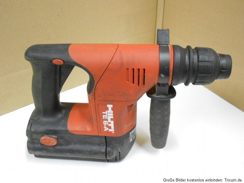 Hilti TE 6 A Bohrhammer   Akku ist defekt