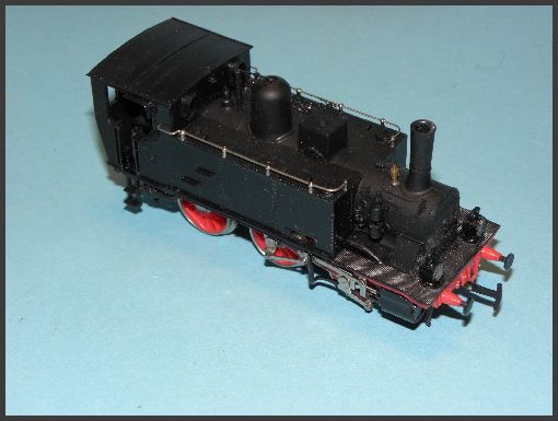 RIVAROSSI 1117 Dampflok Lok BR 851 121 schwarz Vitrinenmodell H0 neuw