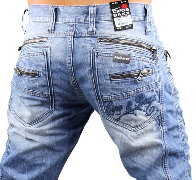 CIPO & BAXX Jeans C 865 Designer Trend Hose BRANDNEU