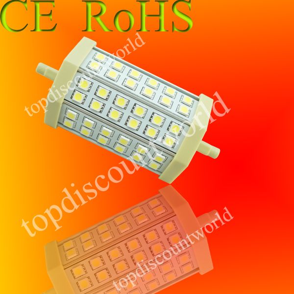 J118 r7s 36 SMD LED 8W 600LM 650LM Weiss Strahler Halogen lampe Birne