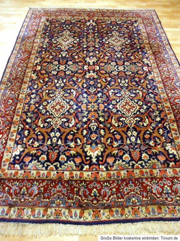 Königlicher BLUMEN Kirman TEPPICH Saruk / Täbriz Ghom / Nain Old Rug