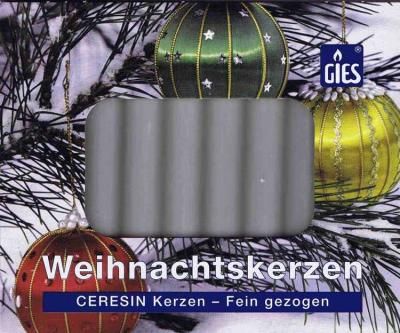 Weihnachtskerzen, Baumkerzen Ceresin Kerzen 20er Box, Gies Kerzen