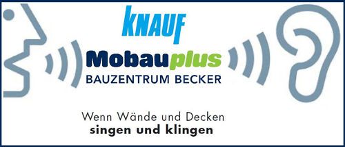 KNAUF SOUNDBOARD Trockenbau Flächen Lautsprecher TOP