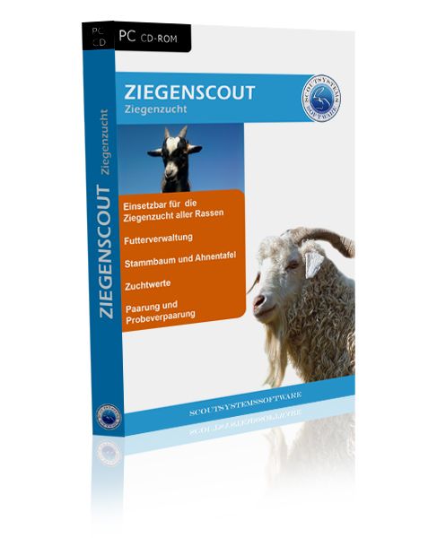 Ziegen,Ziegenzucht Software,Ahnentafel,Stammbaum,Paarung,Futter,Herde