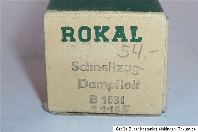 Rokal TT Dampflokomotive BR 03 1014 der DB im Originalkarton