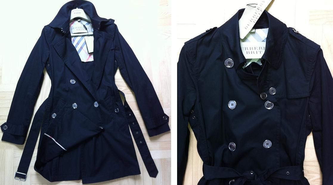 Brit Mantel Trenchcoat Jacke Trench Coat 895€ Gr. L XL 42 max. 44