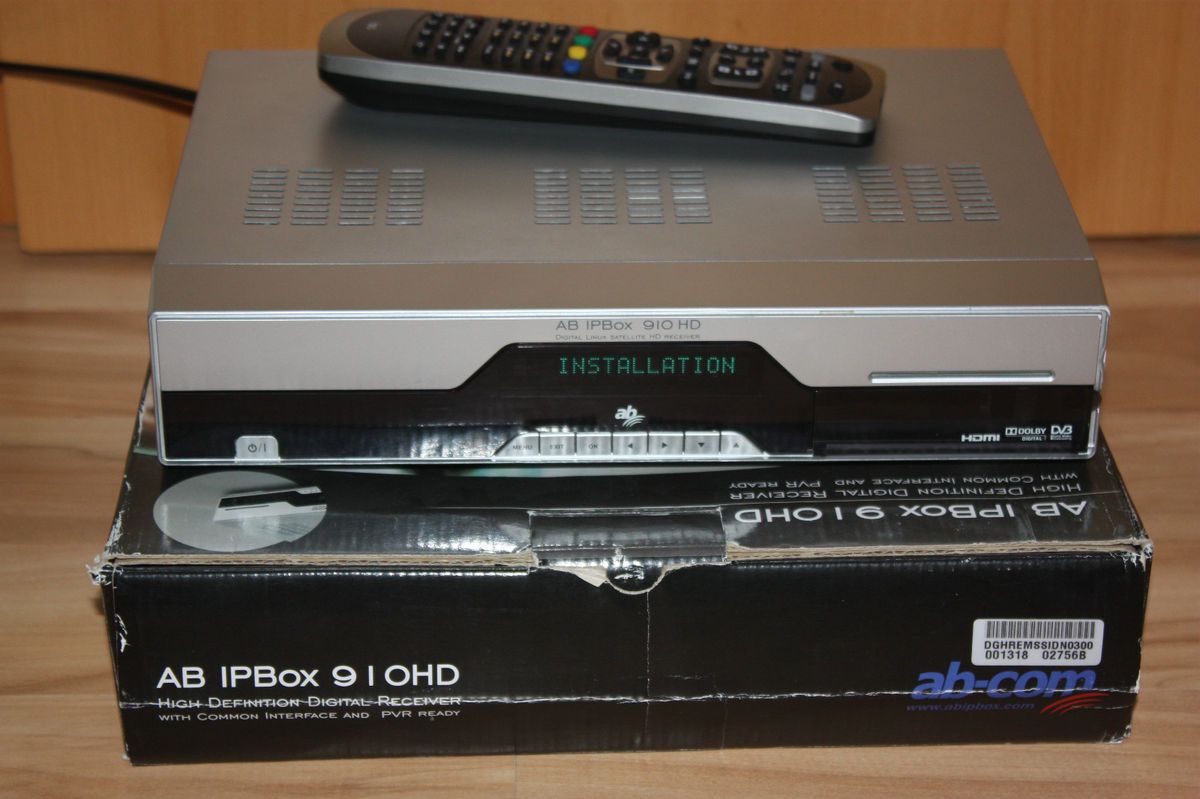 IPBox 910HD Kabel Receiver Vizyon Revolution 820 HDTV Cuberevo 3000