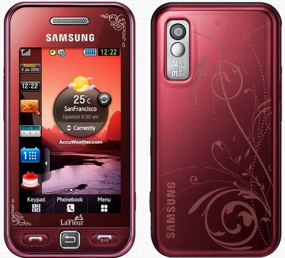 SAMSUNG GT S5230 LaFleur Design 3MP Radio Bluetooth 