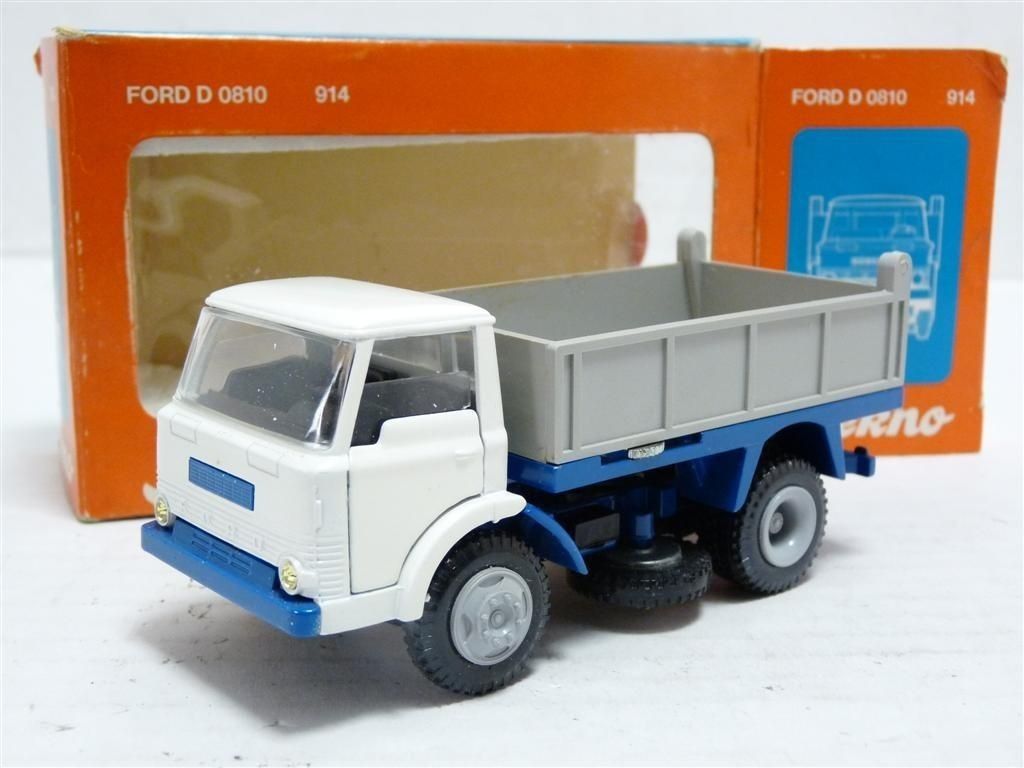 Tekno 914 Holland 1 43 1 50 Ford D800 Dump Lorry Diecast Model Truck