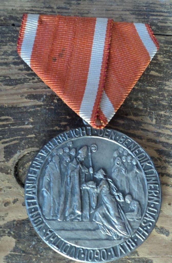 alte Medaille Blutritt Heilig Blut Weingarten Heiligblut