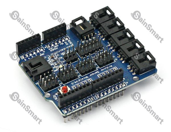 SainSmart IIC/I2C/TWI Serial 2004 LCD+Sensor Shield V4 For Arduino UNO