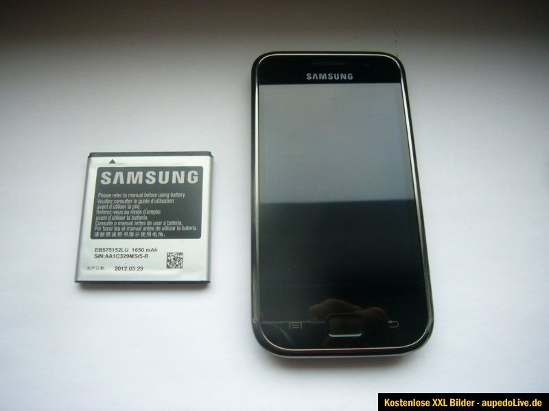 tolles Handy wie neu Samsung Galaxy S Plus GT I9001 8 GB   schwarz