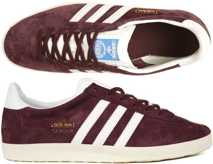 Adidas Schuhe Gazelle OG light maroon/white 37 38 39 40