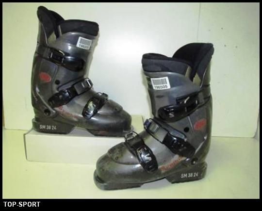 ee 957 Skistiefel Skischuhe gebraucht Salomon Gr.38 (24.5)