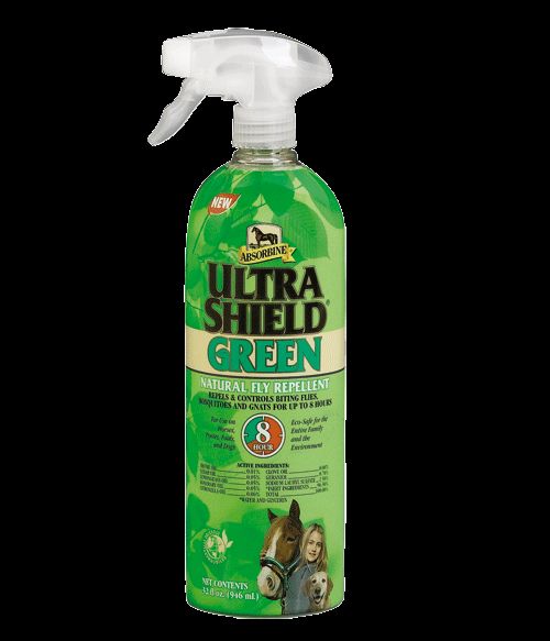 Absorbine Ultrashield Green 946 ml Fliegenschutz Fliegenspray