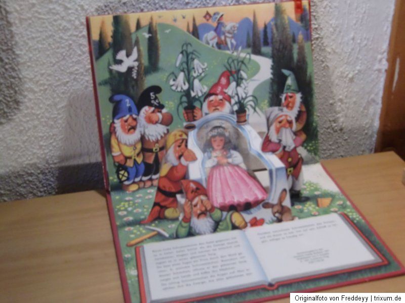 POP UP Buch Schneewittchen   v. Kubasta, Gondrom Verlag