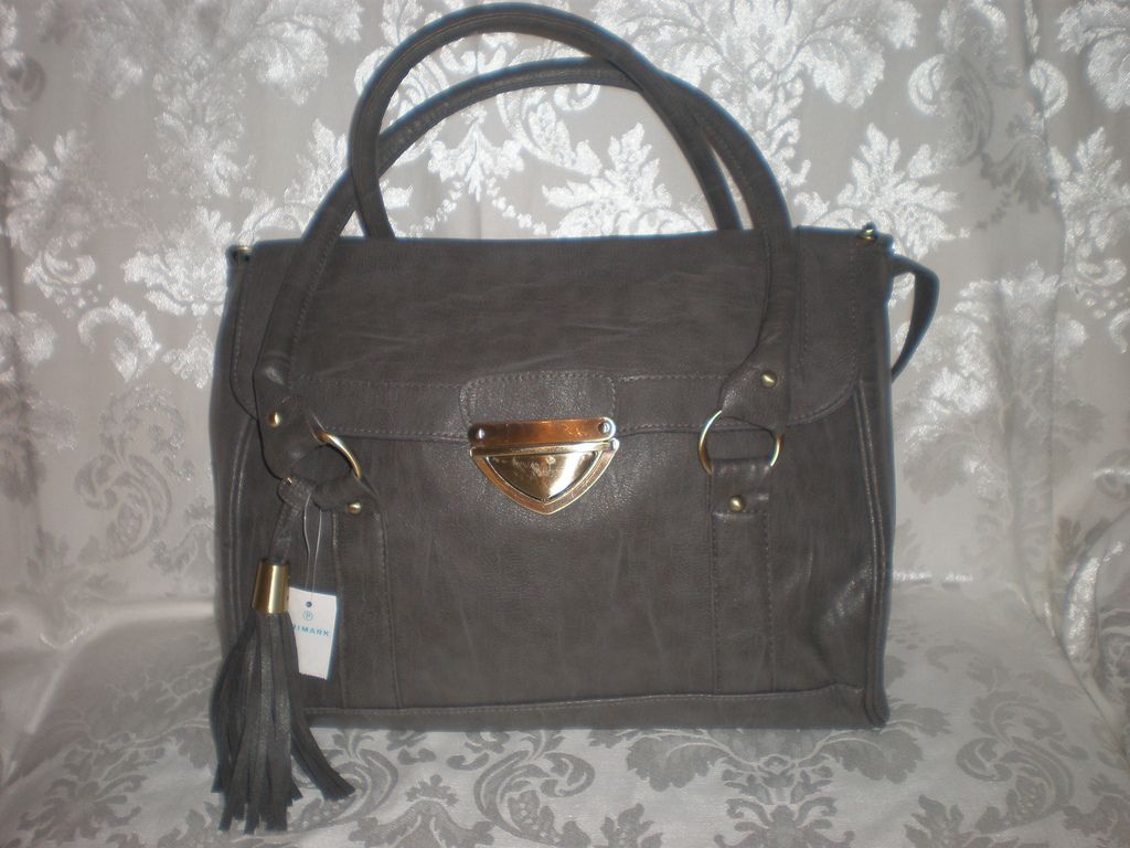 PRIMARK XXL VINTAGE SHOPPER GRAU ANTIK LOOK TASCHE BOHO MESSENGER