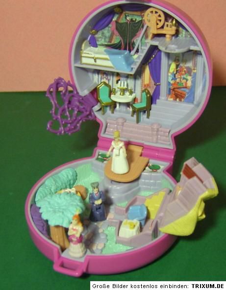 Polly Pocket Mini ♥ Disney 3 x tolle Spielewelten ♥ und 10 süße