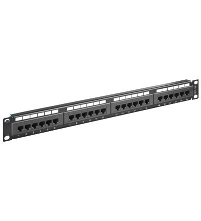 CAT5e 24 Port Patchpanel Patchfeld LSA Leiste Panel