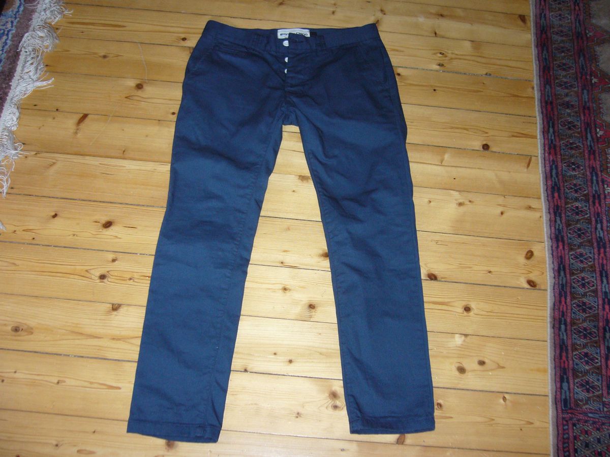 Topman London Skinny Chino blau 32 neuwertig