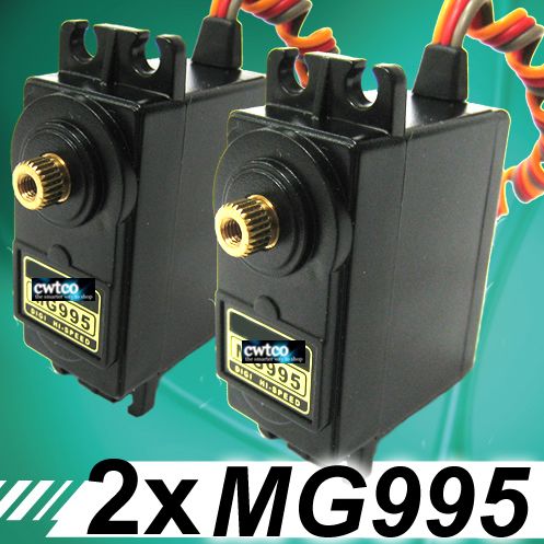 2x DIGI MG995 Metal Gear High Speed & Torque RC Servo